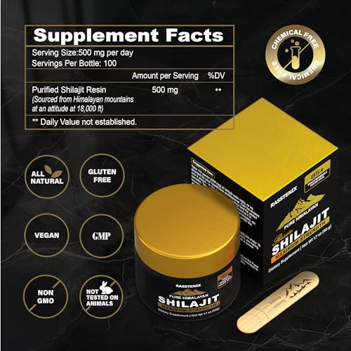 Pure Himalayan Shilajit Resin - 500mg I971670