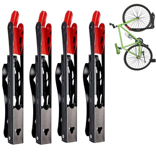 4 Pack Wall Mounted Bike Storage System R406