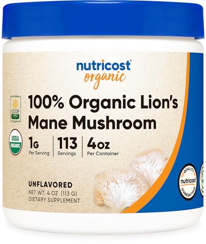 Organic Lion's Mane Mushroom Powder 1LB X232