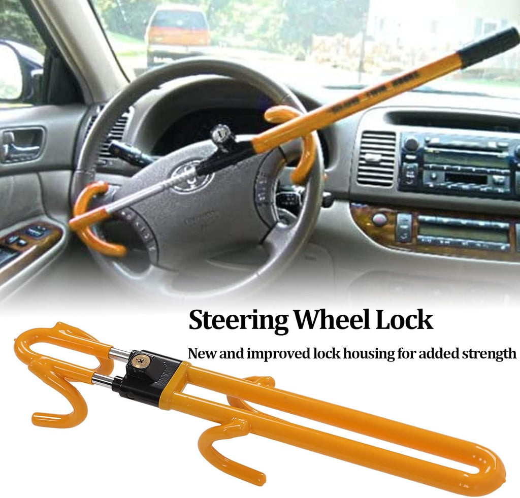 Twin Hooks Steering Wheel Lock C602227