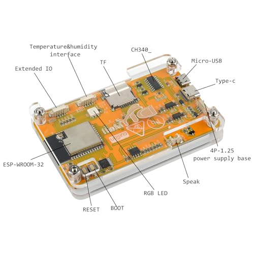 2.8inch ESP32 Resistive Touchscreen LCD Display with Acrylic case B3843