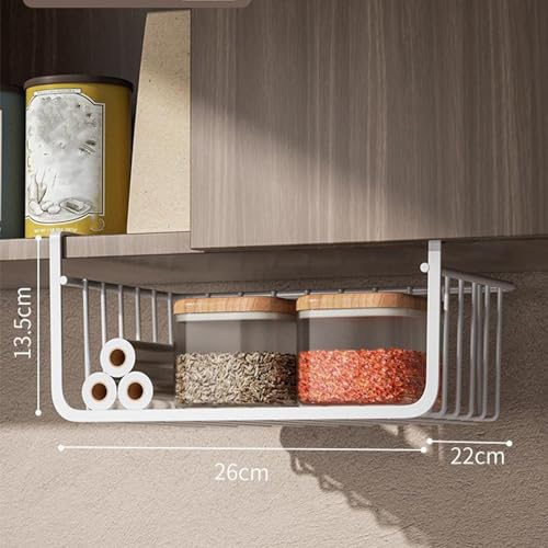 Large Black Under Shelf Wire Basket K311095