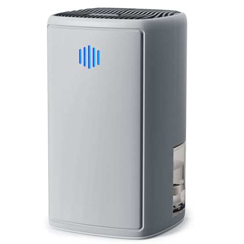 Small Quiet 38OZ Dehumidifier with Auto Shut Off H44377