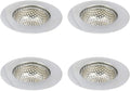 4 Pcs Stainless Steel Kitchen Sink Strainer I18816