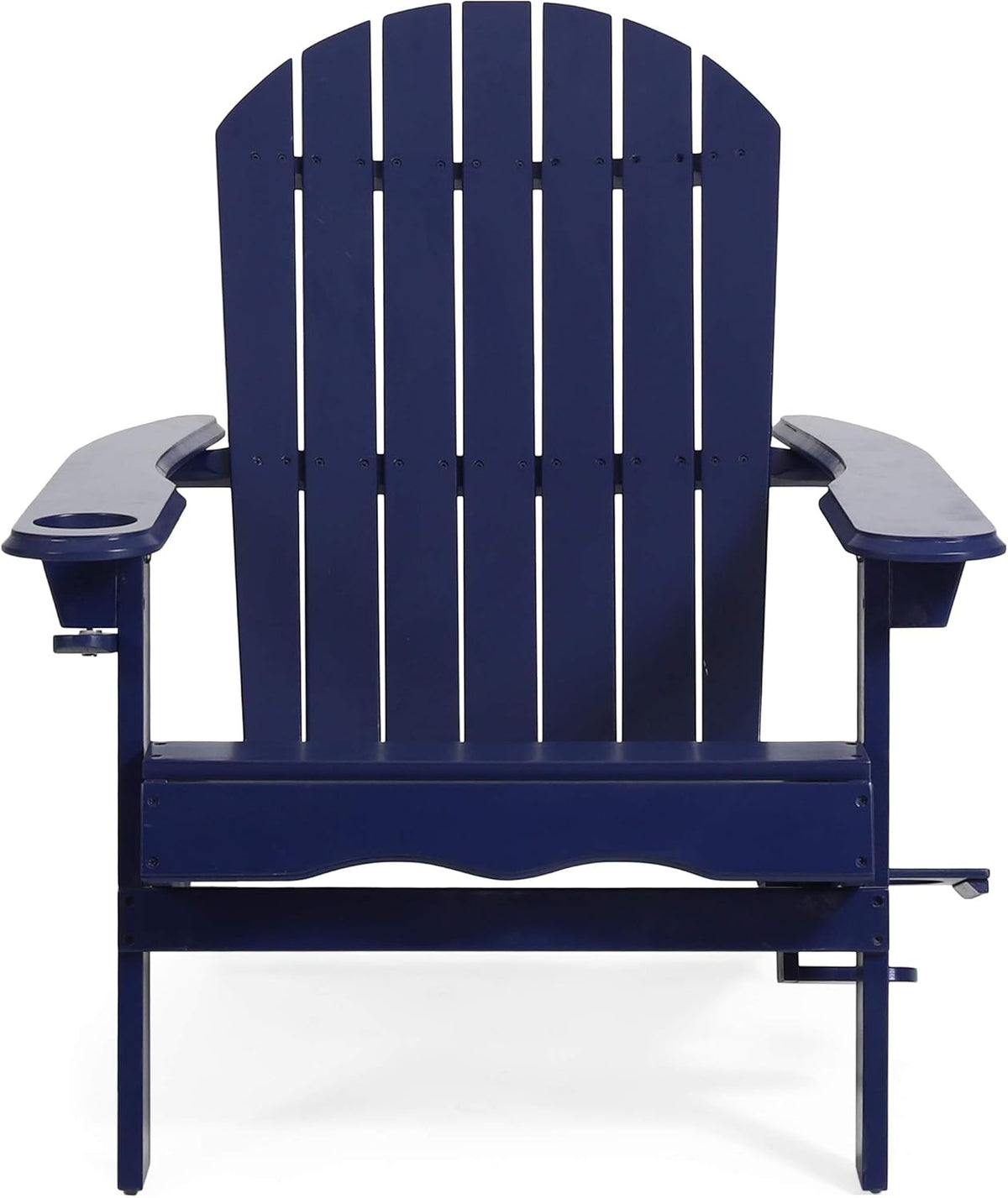 Gray Acacia Wood Folding Adirondack Chair A108425