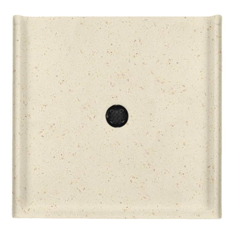 Solid Surface Shower Base 37-in W x 38-in L A98356