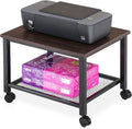 2-Tier Rolling Printer Stand Cart D255