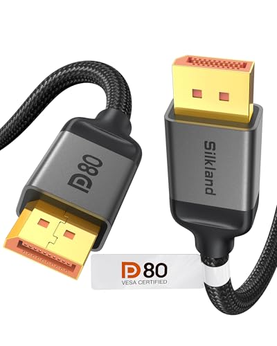 80Gbps DisplayPort 2.1 Cable 6.6FT U31963
