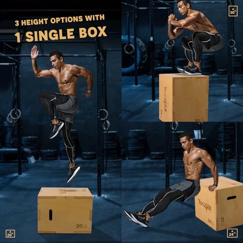 3 in 1 Wooden Plyo Box G112716