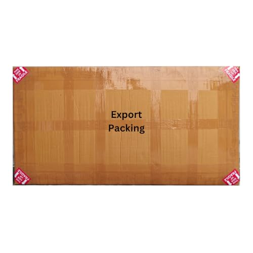 Queen Engineered Wood Headboard Black Gold Antique N5237
