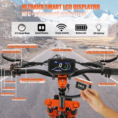 6000W Dual Motor Electric Scooter B151772
