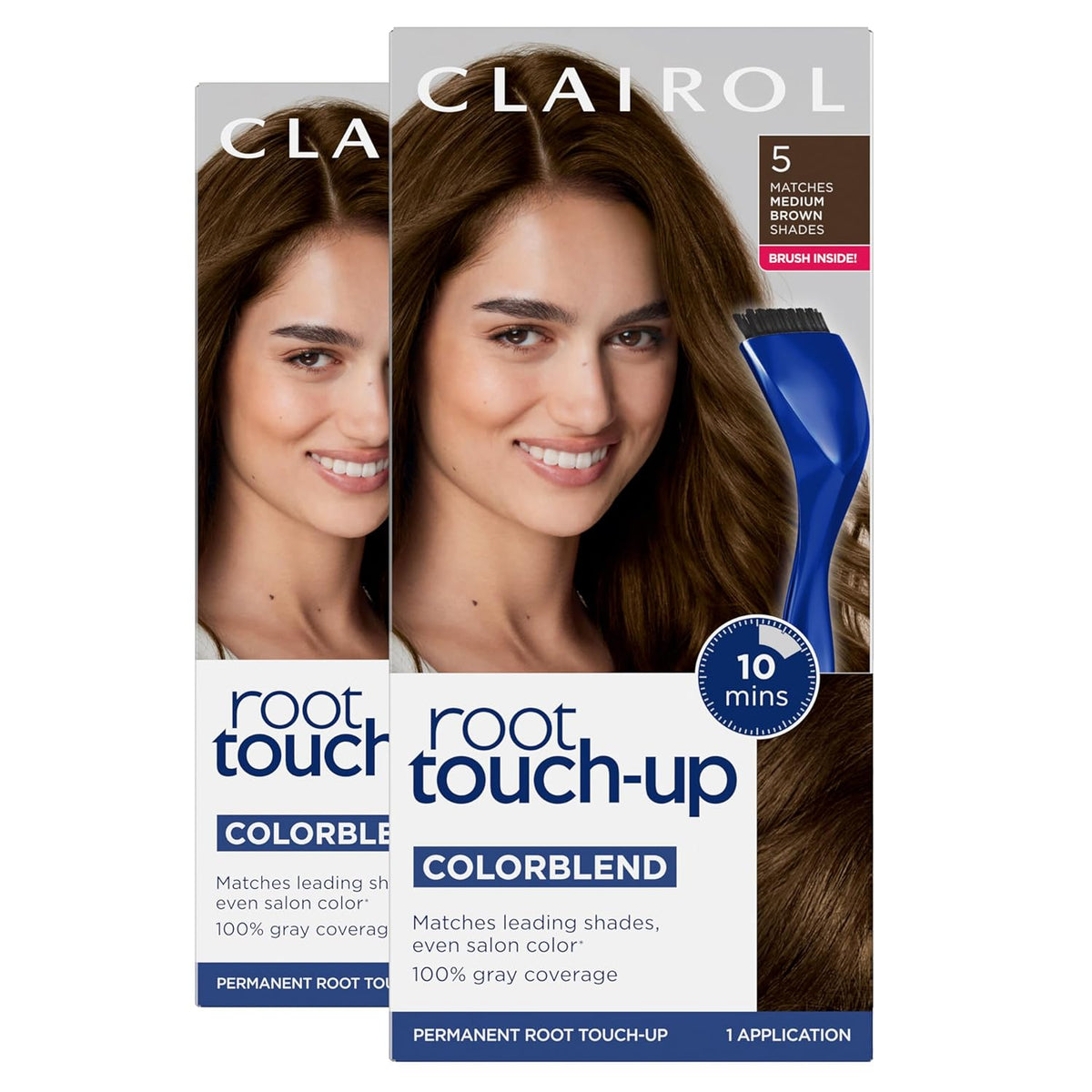 5 Medium Brown Permanent Hair Dye, Pack of 2 O92417