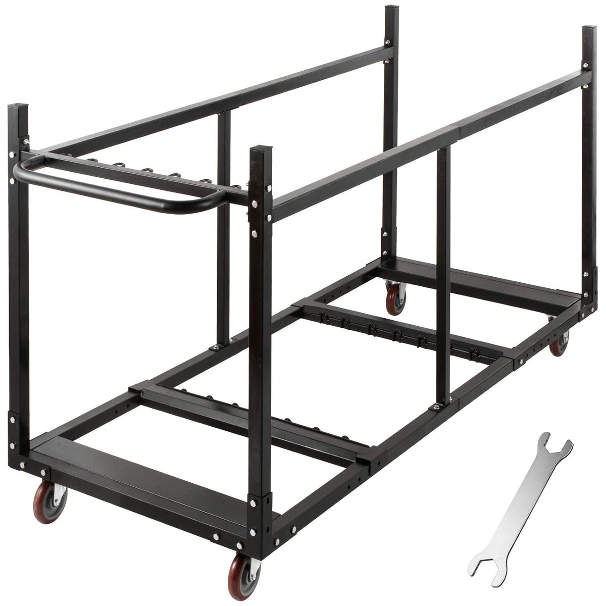 Folding Table Cart with Heavy Duty Steel M5143