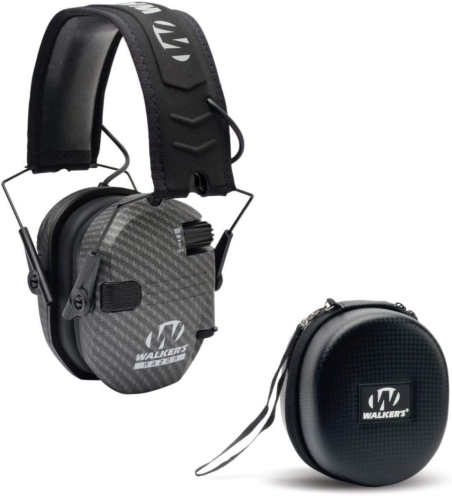 Electronic Shooting Hearing Protection Muff with Case C864832