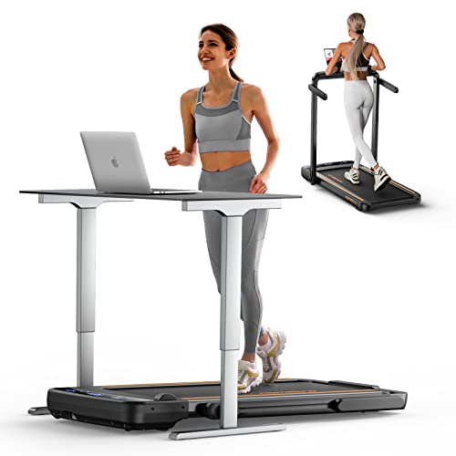 3.0HP Foldable Compact Treadmill with Dual LED Touch Screens N12438