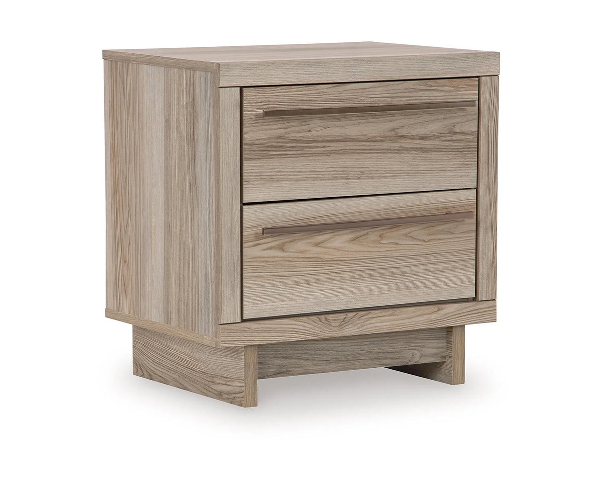 2 Drawer Nightstand with USB & Qi Wireless Charging U278181