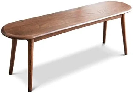 Solid Wood Rectangular Dining Bench Oak P4978