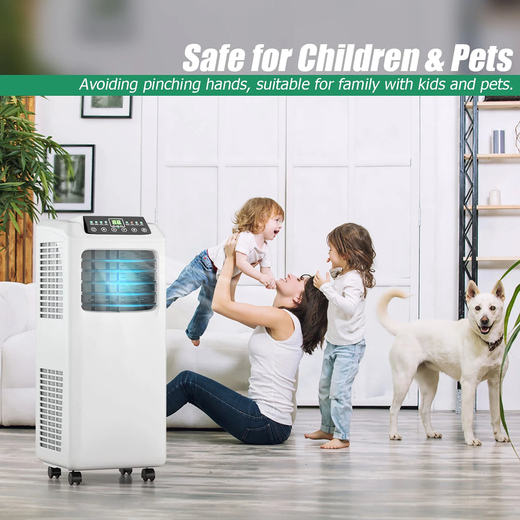 5500 BTU Portable Air Conditioner & Dehumidifier with Window Kit D199