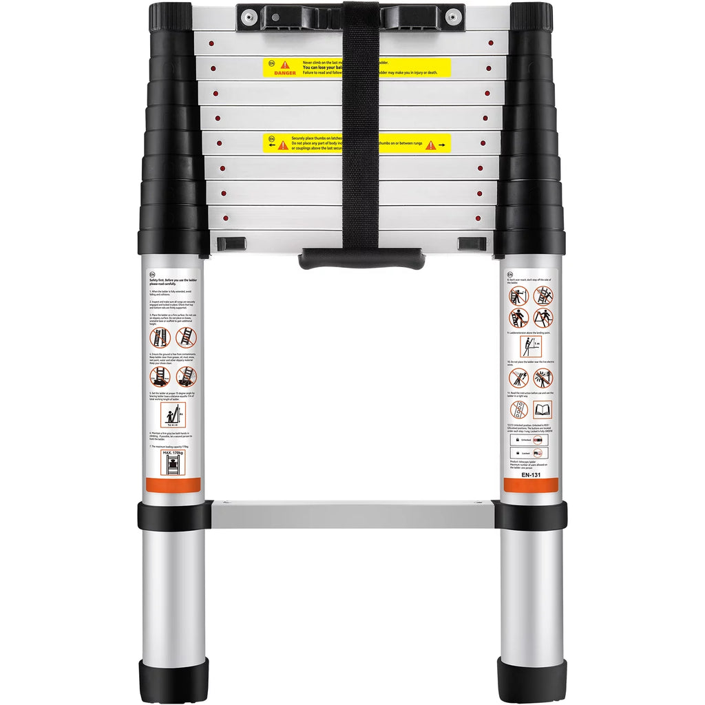 10.5FT Aluminum Telescoping Ladder L127