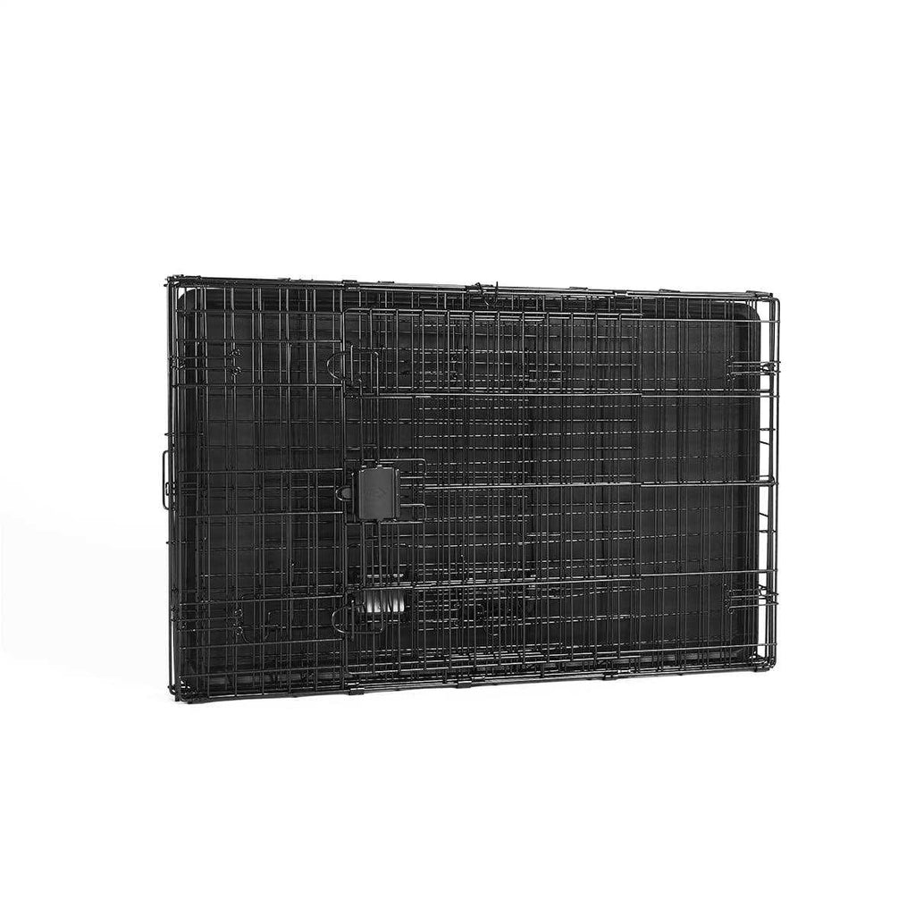 Foldable Metal Wire Dog Crate with Tray C7446