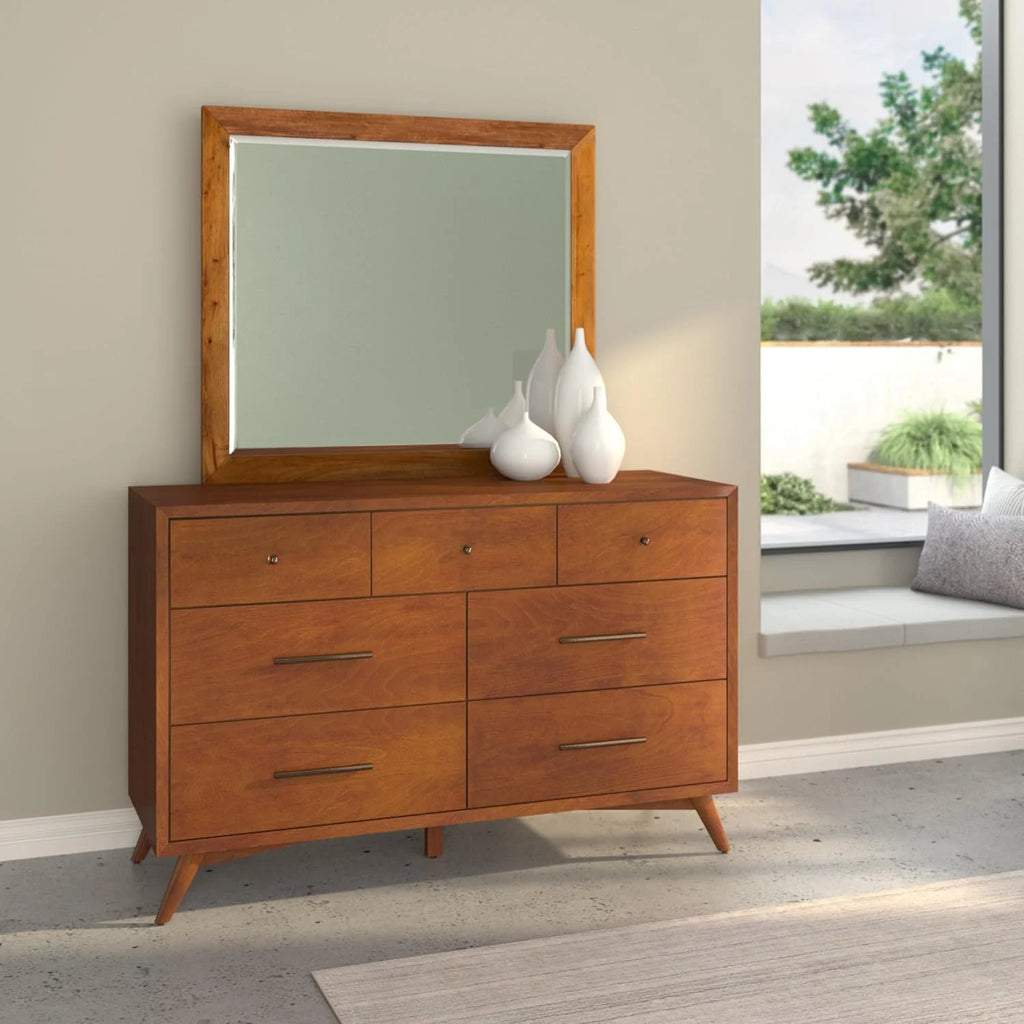 Mahogany and Okoume Veneer Dresser Mirror K257