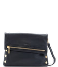 Black Brushed Gold Medium Clutch R533454