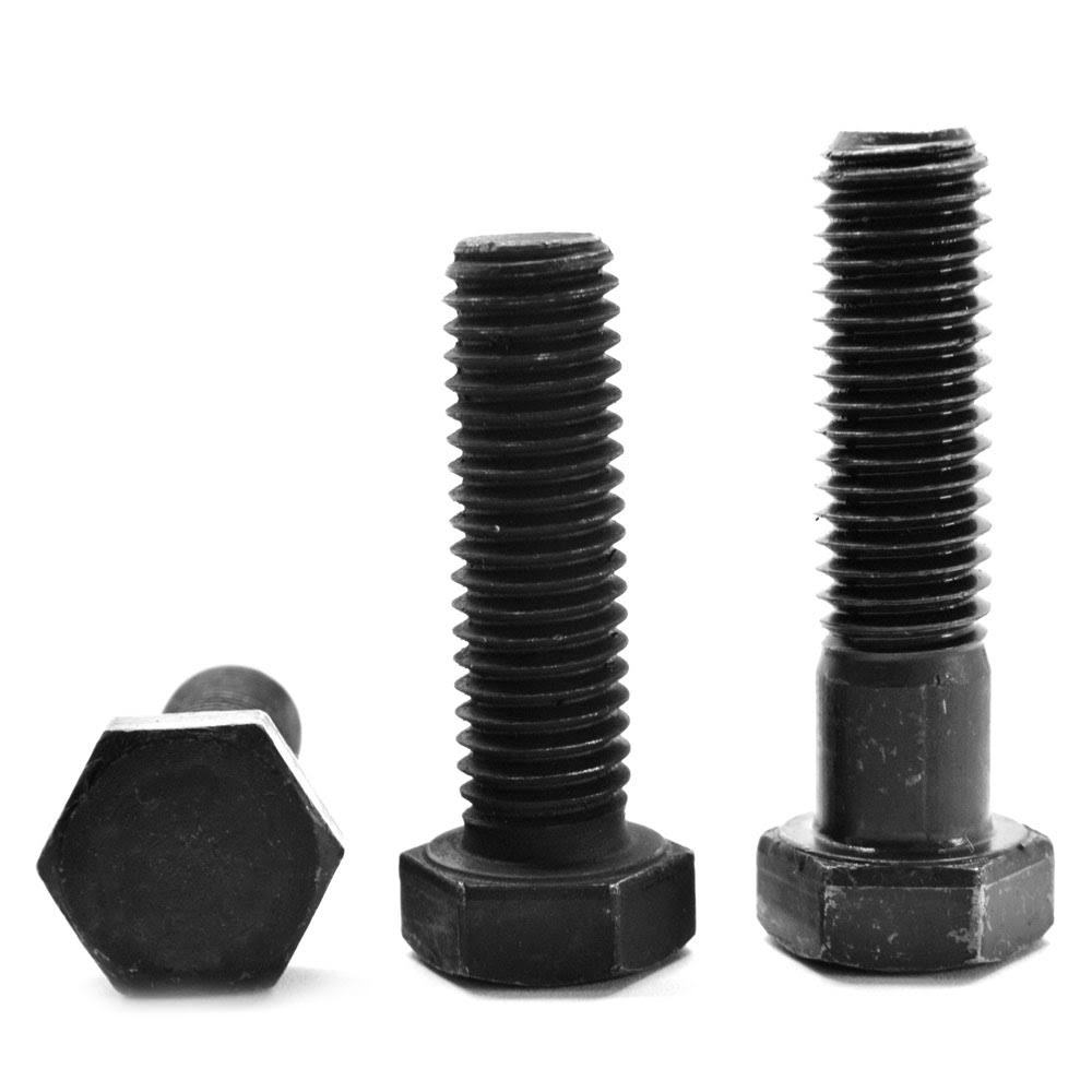 1 1/8x22-7 x 4 1/2x22 Coarse Thread Grade 5 Hex Cap Screw Medium Carbon Steel Black Oxide X140