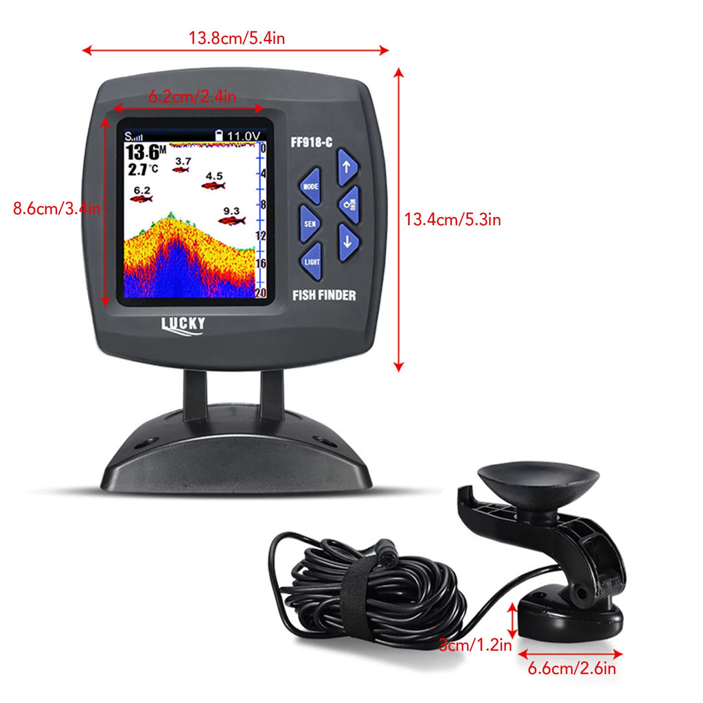 Fish Wired LCD Monitor Portable Fish Locator Camera C5747