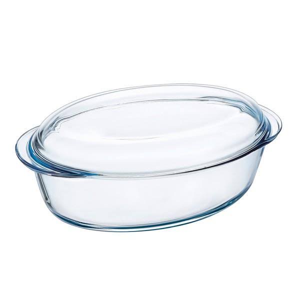 Pyrex Glass Oval Casserole, 5.8 L F709606
