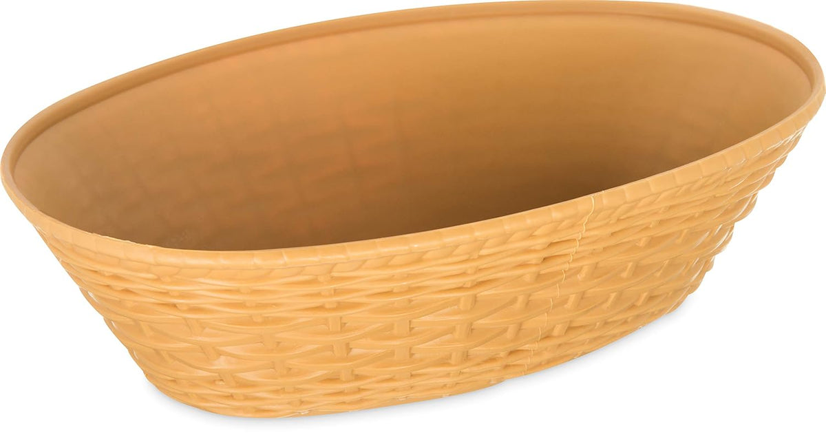 Oval Serving Basket, 9" x 6", Straw (Pack of 12) G773700