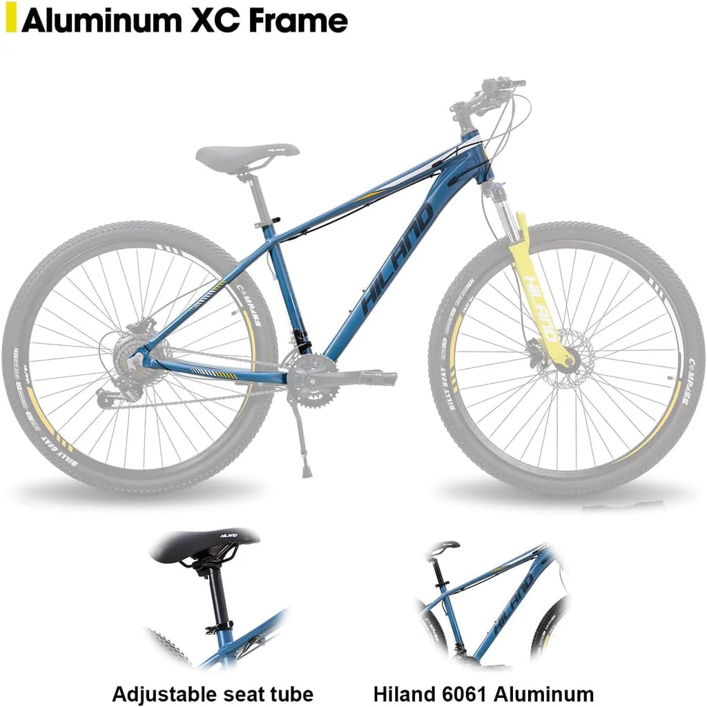 29 Inch Black Hardtail Mountain Bike F4209