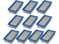10 Pack Flat Air Filter Cartridges Q879