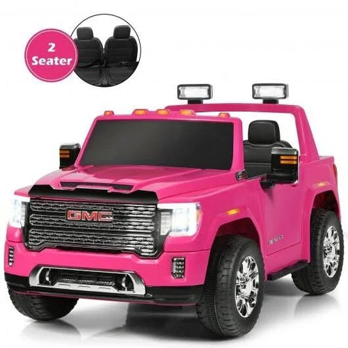 12V 2-Seater Pink Kids Ride on Truck with Storage Box K47766
