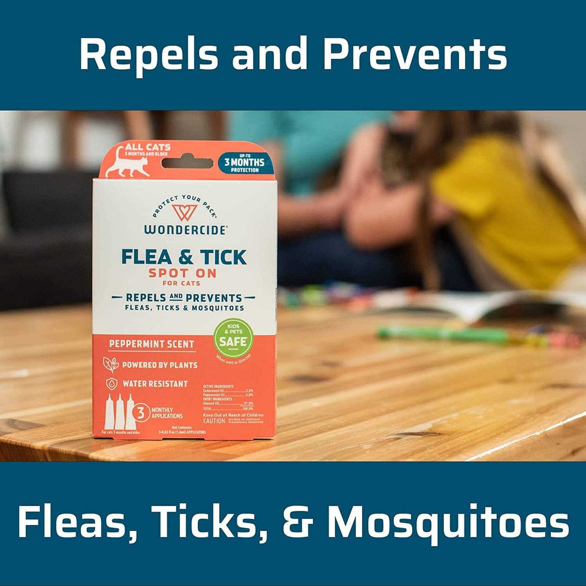 Flea & Tick Spot On for Cats O121