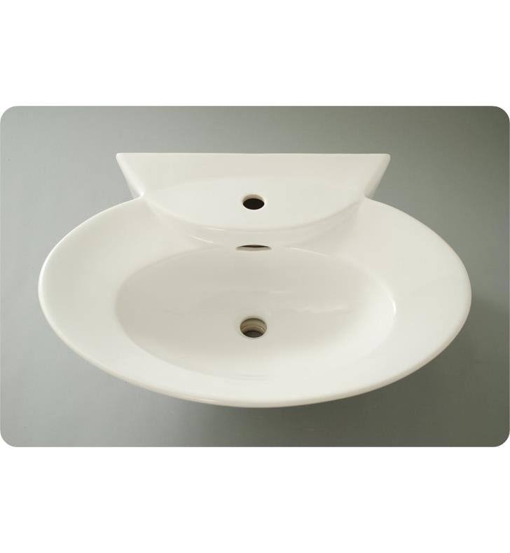 Pacifica Pedestal Top with 8x22 Centers - Ebony K673