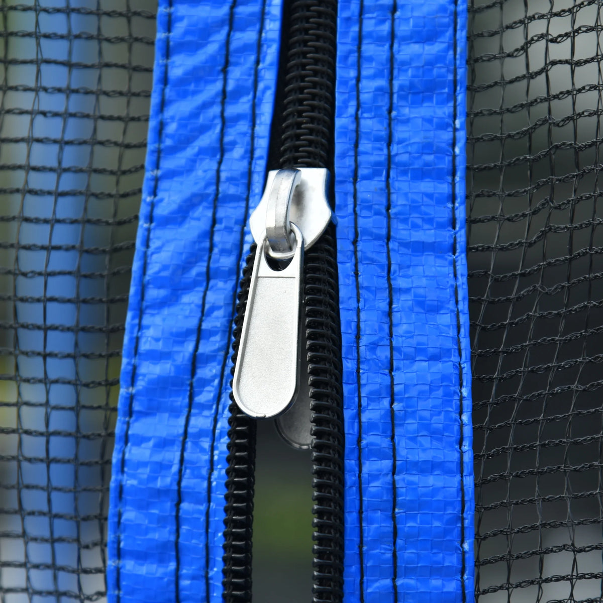 14FT Outdoor Trampoline with Basketball Hoop, Ladder and Safety Enclosure Net L9579