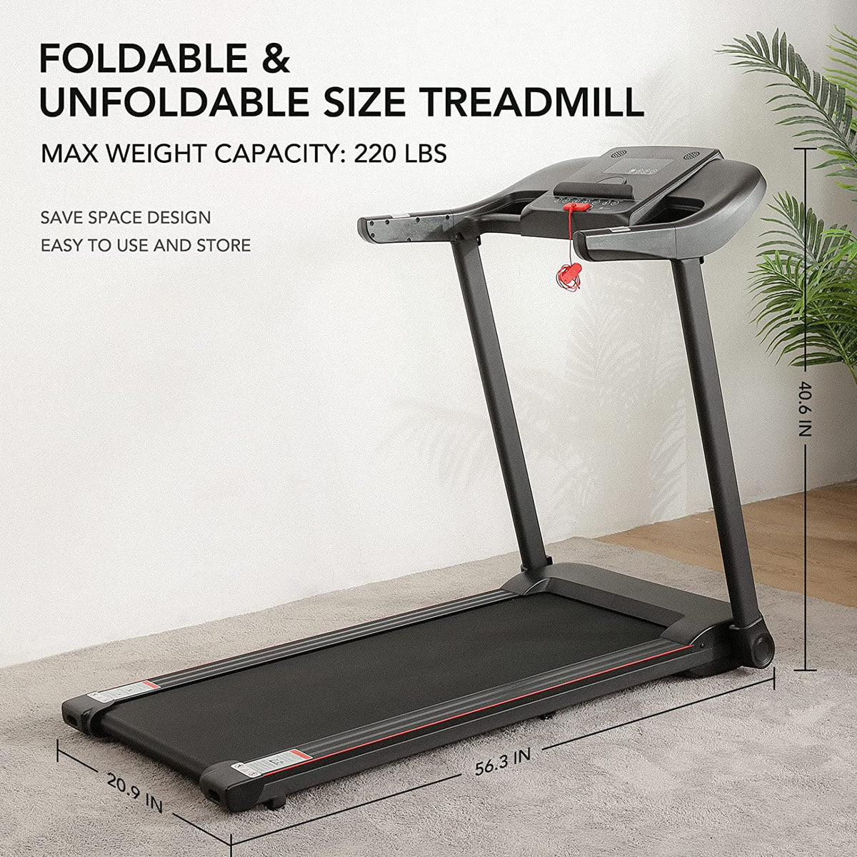 Electric Voice Control Treadmill 7.5 MPH B38235