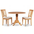 3 Pc Round Kitchen Table with 2 Chairs V537