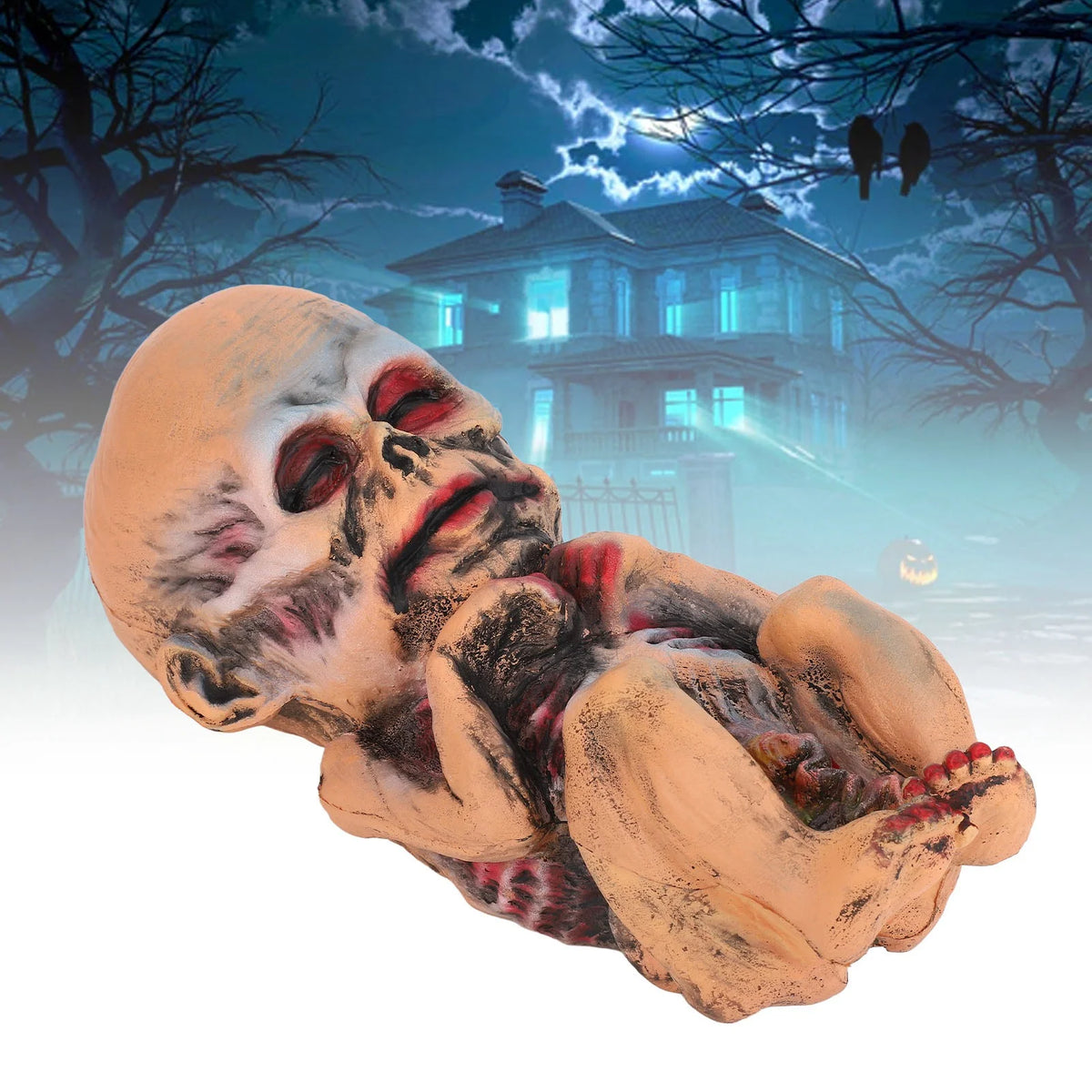 Haunted Doll Halloween Decoration Props B4209