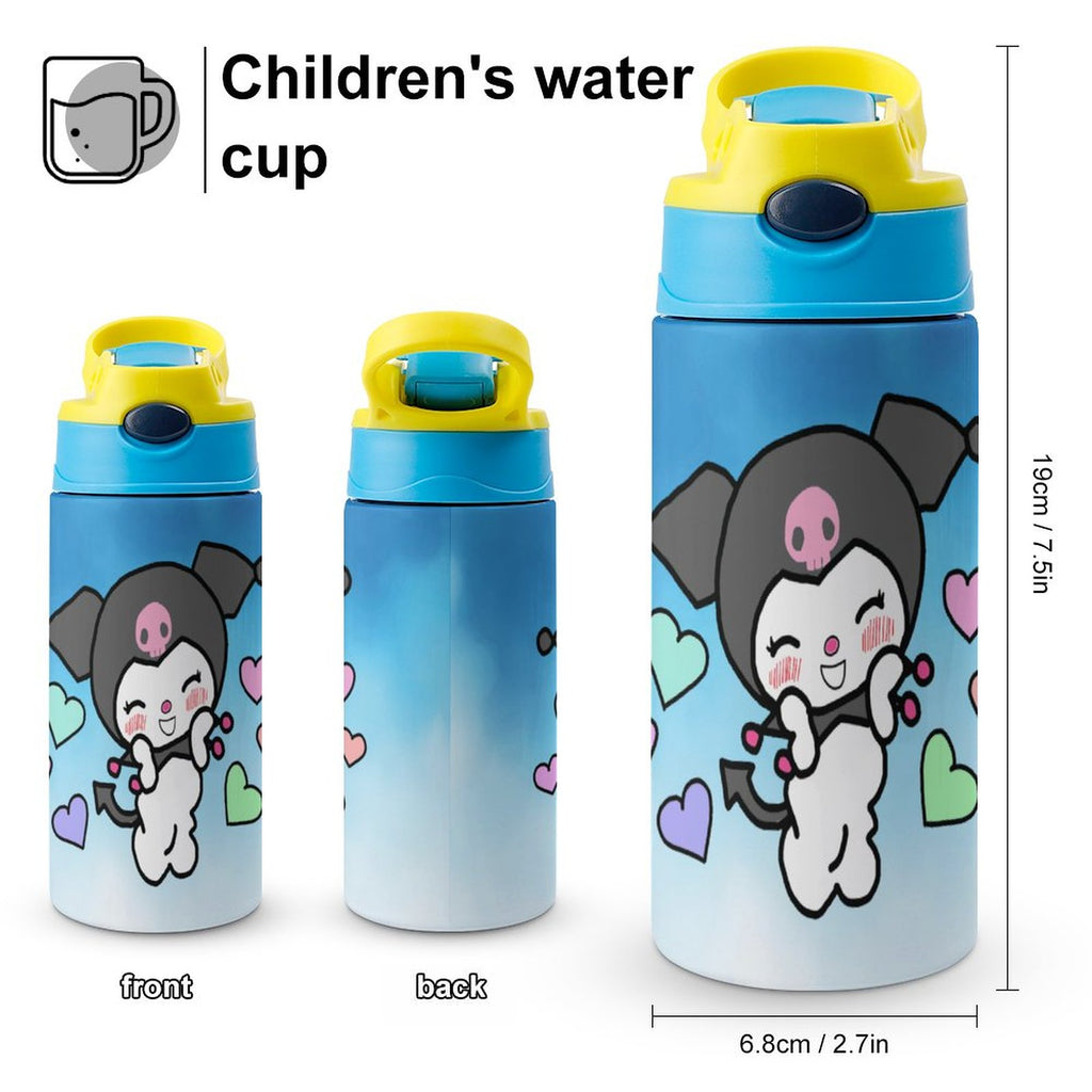 Stainless Steel Vacuum Insulated Water Bottle With Straw P68708