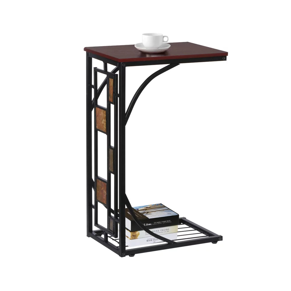 C Shaped Sofa Side Table D8922
