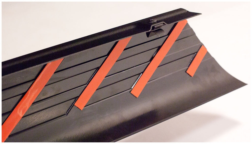Black Smooth BedRail Caps 2-Pc Set R4798