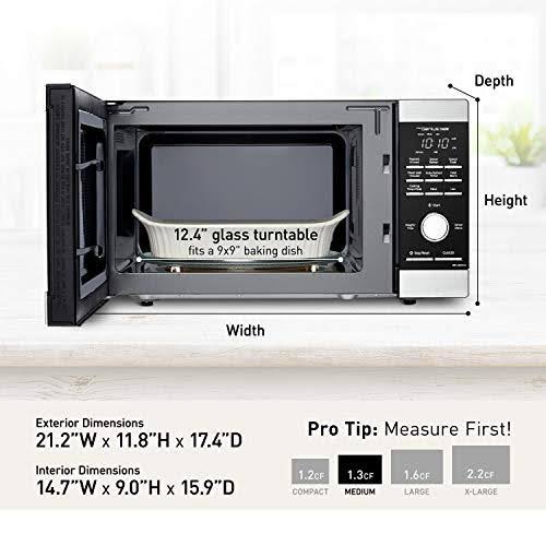 1.3 cft Silver Microwave Oven X63807