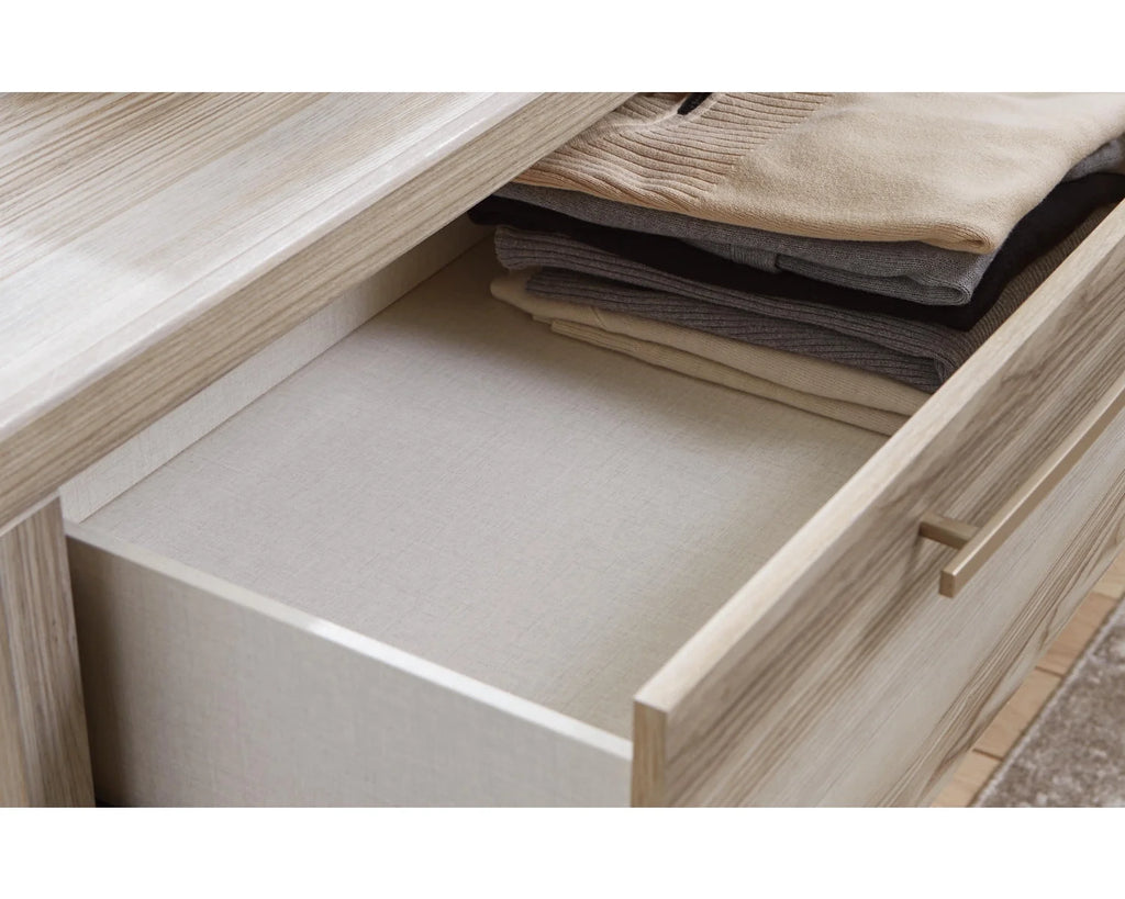 2 Drawer Nightstand with USB & Qi Wireless Charging U278181