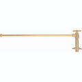 1/2x22 IPS Satin Brass Toilet Supply Kit C943293