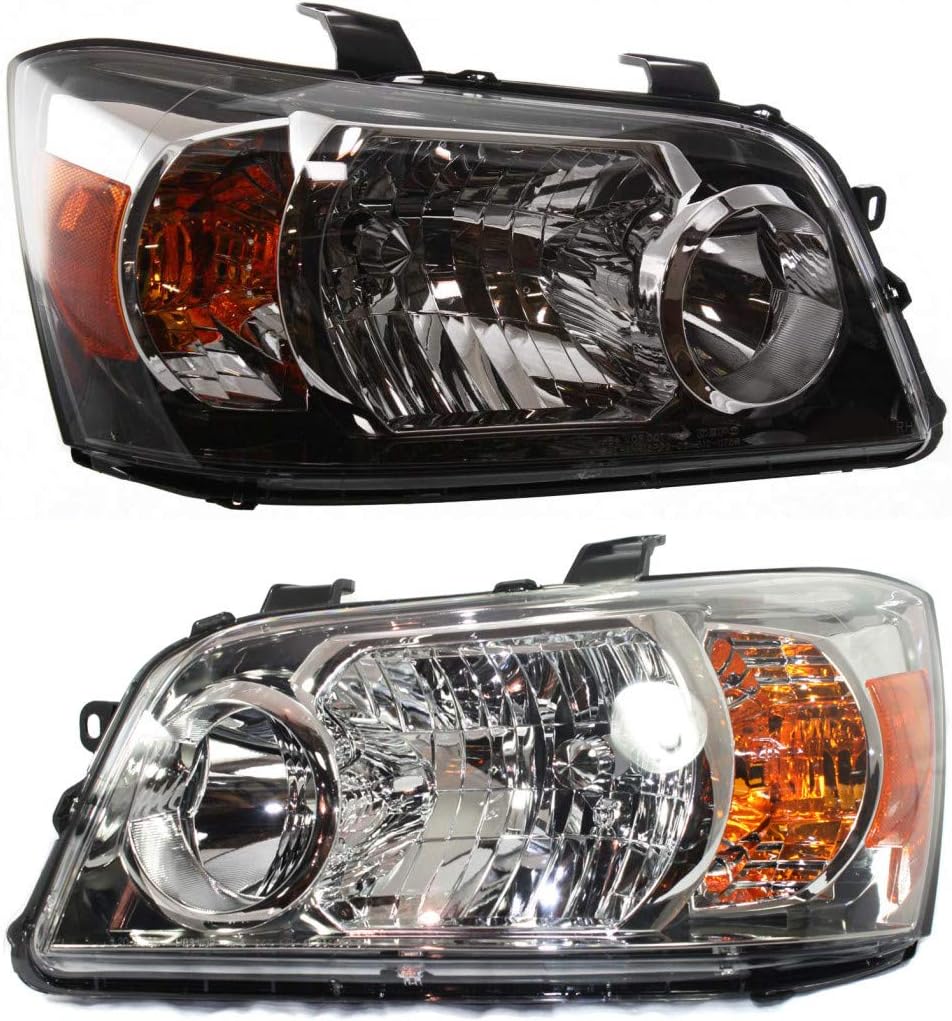 Pair Headlights Assembly Unit for 2007 Toyota Highlander S178727