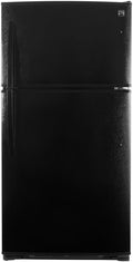Black Top-Freezer Refrigerator with Ice Maker, 21 Cubic Ft. C9754