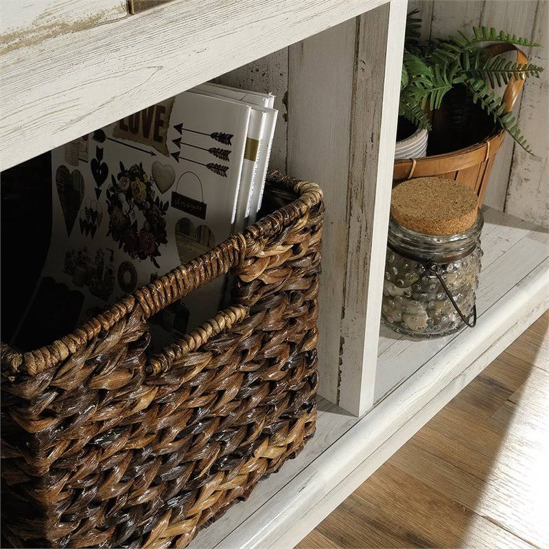 White Plank Bookcase F357