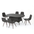7 Piece Wicker Oval Dining Set B67624