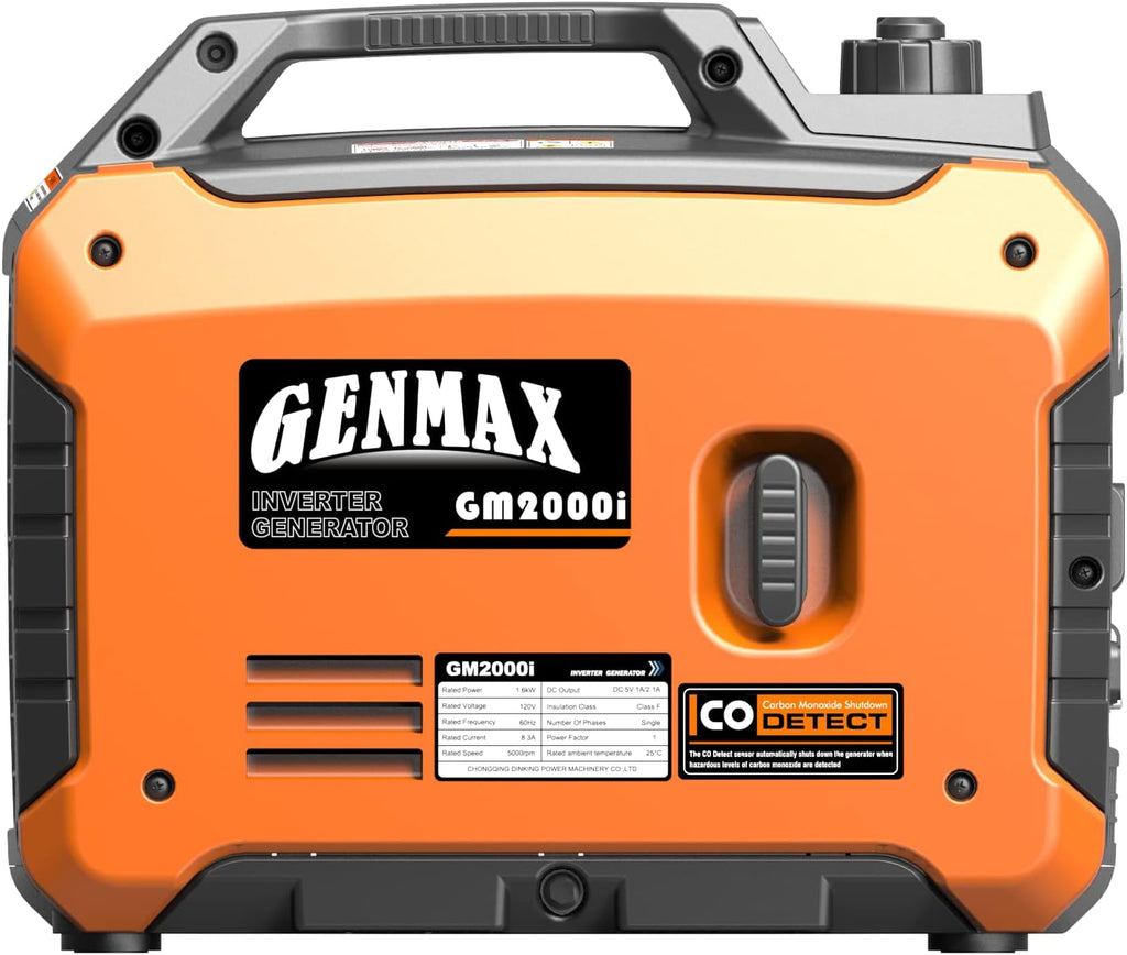Inverter Generator, Gas Powered, Ultra Lightweight J86815